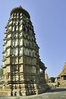 Khajuraho lakshmi temple in madhya pradesh india