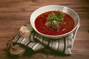 Kharcho soup, traditional Georgian dish