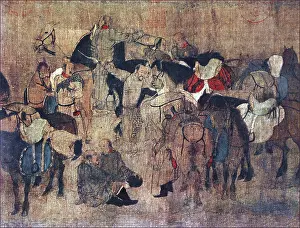 The Khitan people (or Khitai, Kitan)