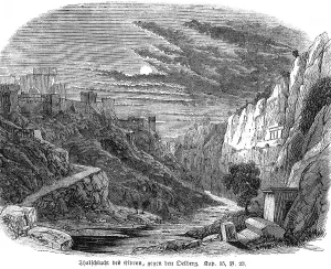 Kidron Gorge against the Oelberg