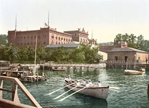 The Kiel Castle in Kiel in Schleswig-Holstein