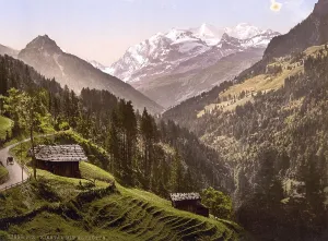 Kienthal und Alphuette, Berner Oberland