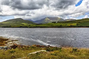 Killary Harbour, fjord, rain clouds