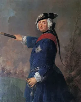 King Frederick II at the age of 34