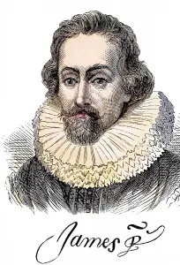 King James I of England 1566 to 1625