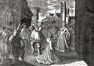King John of Leiden beheading his wife