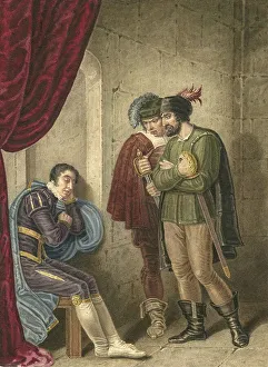 King Richard III, Clarence and the Two Assassins