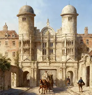 Framed Print : The King Street Gateway, 18th century Framed Print : The King Street Gateway, 18th century