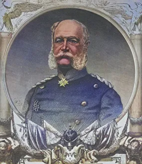 King William I, illustrated war chronicle 1870-1871