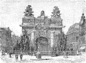 King's Gate c. 1730, Szczecin