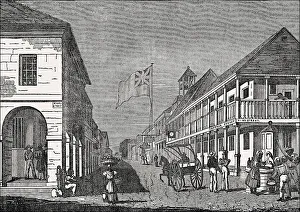 Kingston, capital of Jamaica, Caribbean Sea