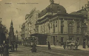 Kirchenallee with theatre, Hamburg