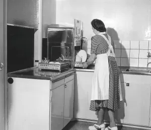 Kitchen in the 1950s