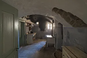 Kitchen in a historic farmhouse built 1697 rebuilt 1923