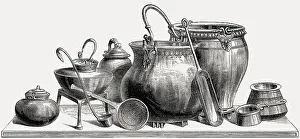 Kitchen instruments in ancient Rome