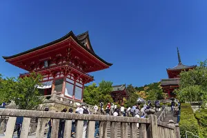 Kiyomizu-dera, a Buddhist temple in Kyoto, Japan