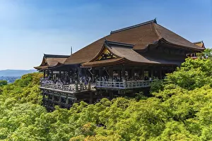 Kiyomizu-dera, a Buddhist temple in Kyoto, Japan