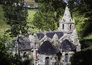Kleine Kapelle in Les Vauxbelets, Guernsey, Kanalinsel, Grossbritannien, Juni 1974, Europe