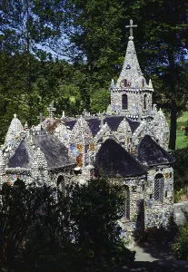 Kleine Kapelle in Les Vauxbelets, Guernsey, Kanalinsel, Grossbritannien, Juni 1974, Europe