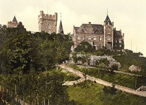 Klopp Castle near Bingen, Rhineland-Palatinate