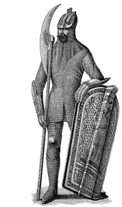 Knight in armour from Bohemia from the 15th century