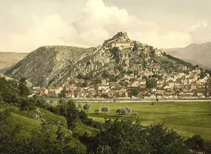 Knin, general view, Dalmatia, Croatia