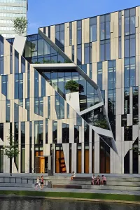 Ko-Bogen, modern architecture in urban renewal project