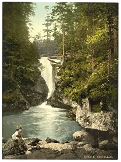 The Kochel Falls in the Giant Mountains