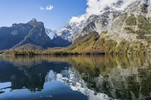 Koenigssee with Watzmann massif