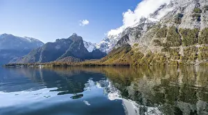 Koenigssee with Watzmann massif