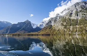 Koenigssee with Watzmann massif