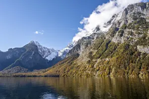 Koenigssee with Watzmann massif