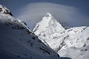 Koenigsspitze, summit, snow-covered mountain landscape