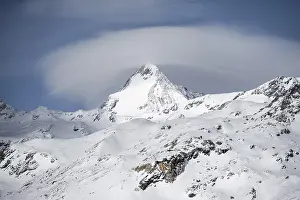 Koenigsspitze, summit, snow-covered mountain landscape