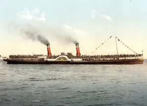 The Koh-i-noor, a paddle steamer from 1892