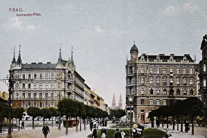 Komensky Square, Budapest, Hungary