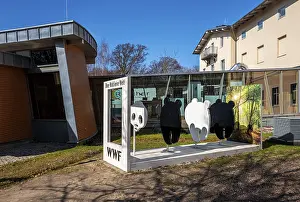 Konigsstuhl National Park Centre with the newly built Skywalk and the museum