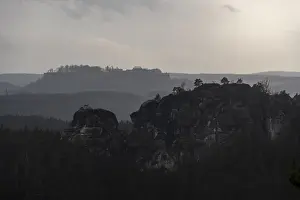 Konigstein Fortress, Elbe Sandstone Mountains