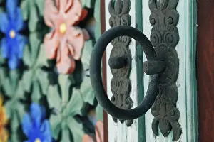 Korean old temple, Korean traditional door