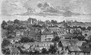 Kornelimuenster, a village on the Inde River in Muensterland