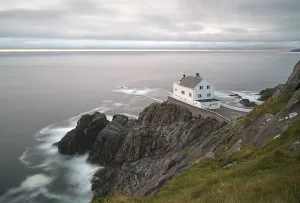 Krakenes Lighthouse, Vagsoy, Sogn og Fjordane