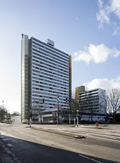 Krefeld, high-rise building on Bleichpfad
