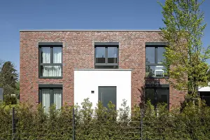 Krefeld, Residential buildings on the Rott