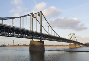 Krefeld-Urdingen, Rhine bridge