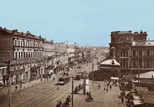 Kreshchatik Square, Kiev, Ukraine
