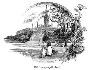 Kreuzberg Monument, Berlin, park