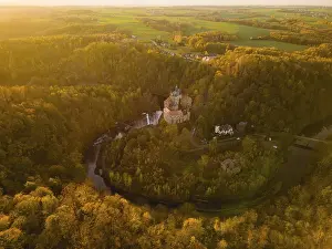 Kriebstein Castle is a castle founded in the 14th century in the municipality of Kriebstein of the same name near