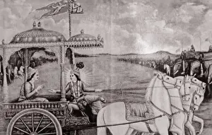 Krishna Arjuna, Mahabharat