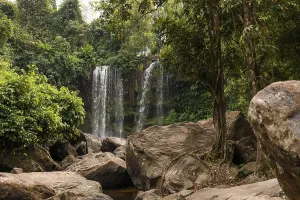 Kulen Waterfall, Phnom Kulen National Park