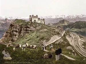 Kulm, View of the Alps, Rigi, Switzerland